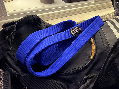 My blue belt